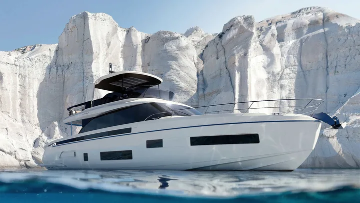 Official Azimut Fly 70 image supplied by Azimut Yachts.