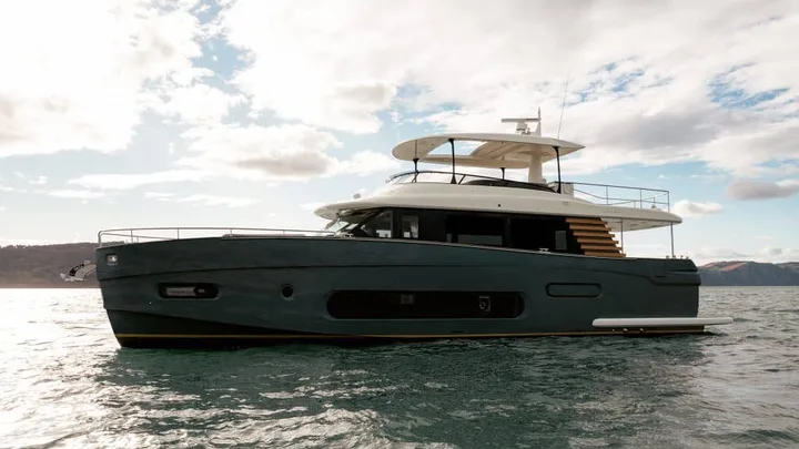 Official Azimut Magellano 66 image supplied by Azimut Yachts.