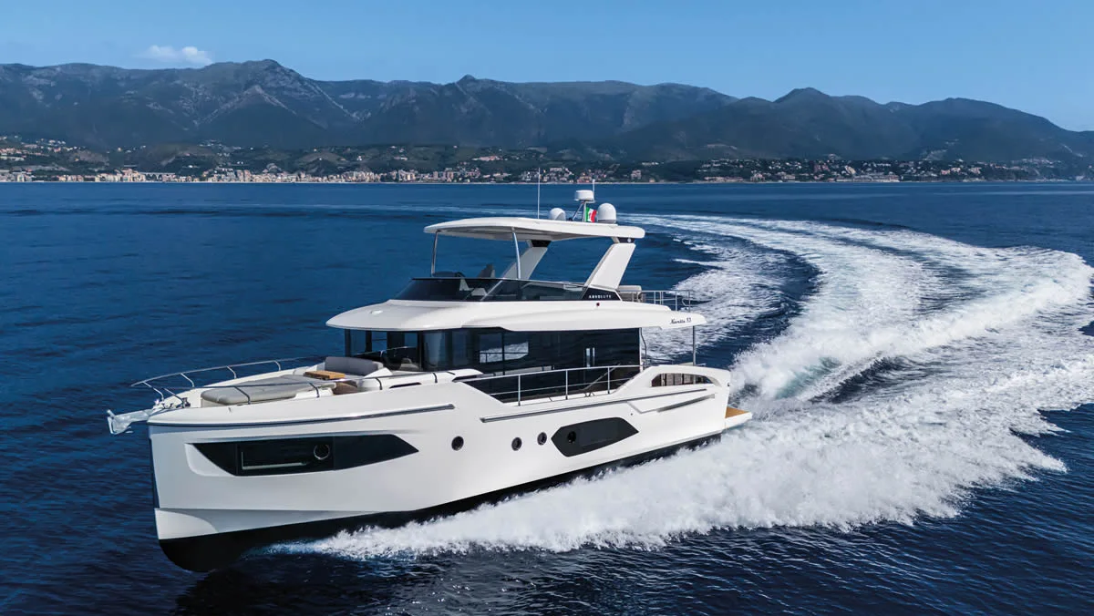 Official Absolute Navetta 53 image supplied by Absolute Yachts.