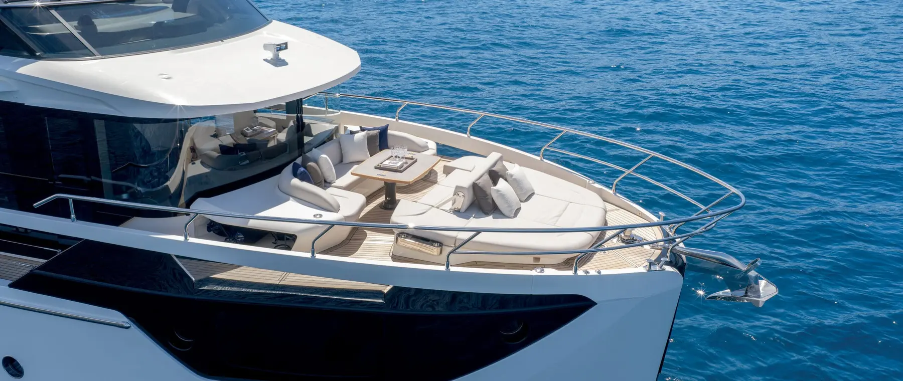 Official Absolute Navetta 58 image supplied by Absolute Yachts.