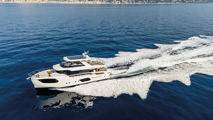 Official Absolute Navetta 70 image supplied by Absolute Yachts.