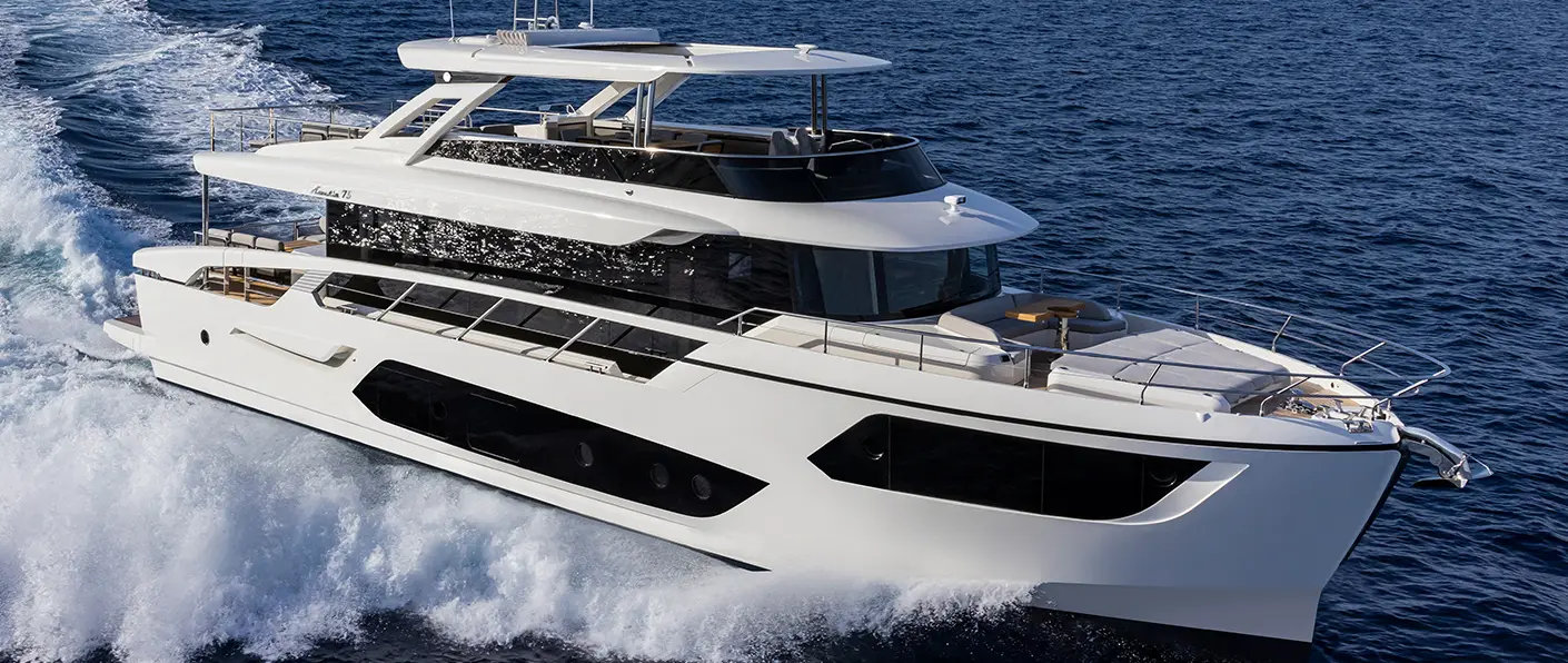 Official Absolute Navetta 75 image supplied by Absolute Yachts.