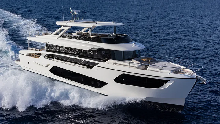 Official Absolute Navetta 75 image supplied by Absolute Yachts.