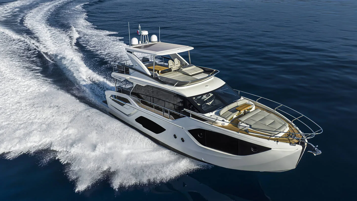 Official Absolute 52 FLY image supplied by Absolute Yachts.