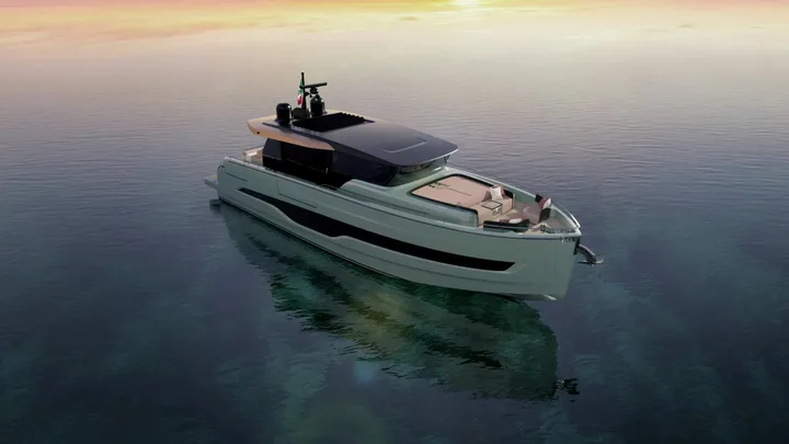 Official Cranchi A64 image supplied by Cranchi Yachts.