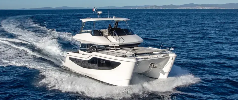 Official Aquila 46 Yacht image supplied by Aquila Catamarans.