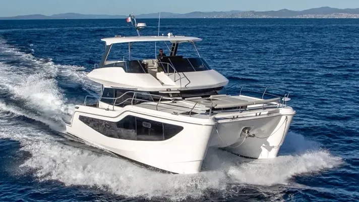 Official Aquila 46 Yacht image supplied by Aquila Catamarans.