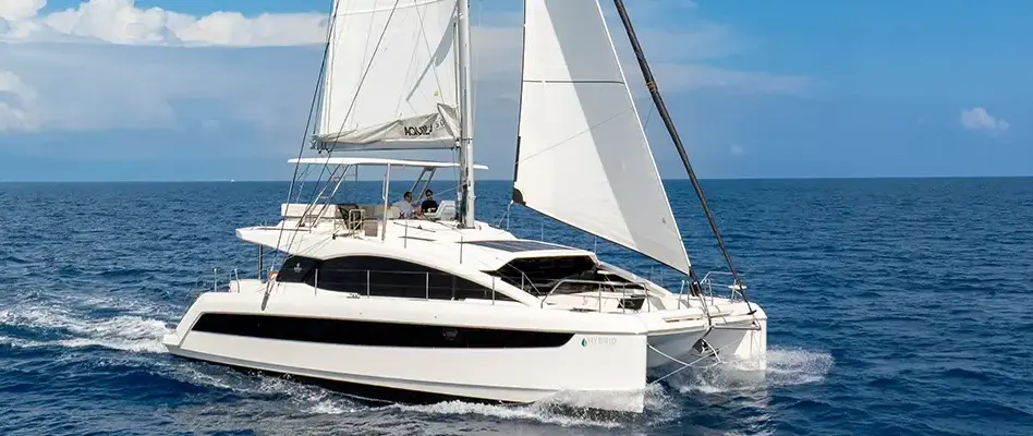 Official Aquila 50 Sail image supplied by Aquila Catamarans.