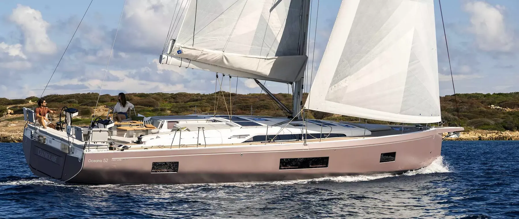 Official Beneteau Oceanis 52 image supplied by Beneteau.