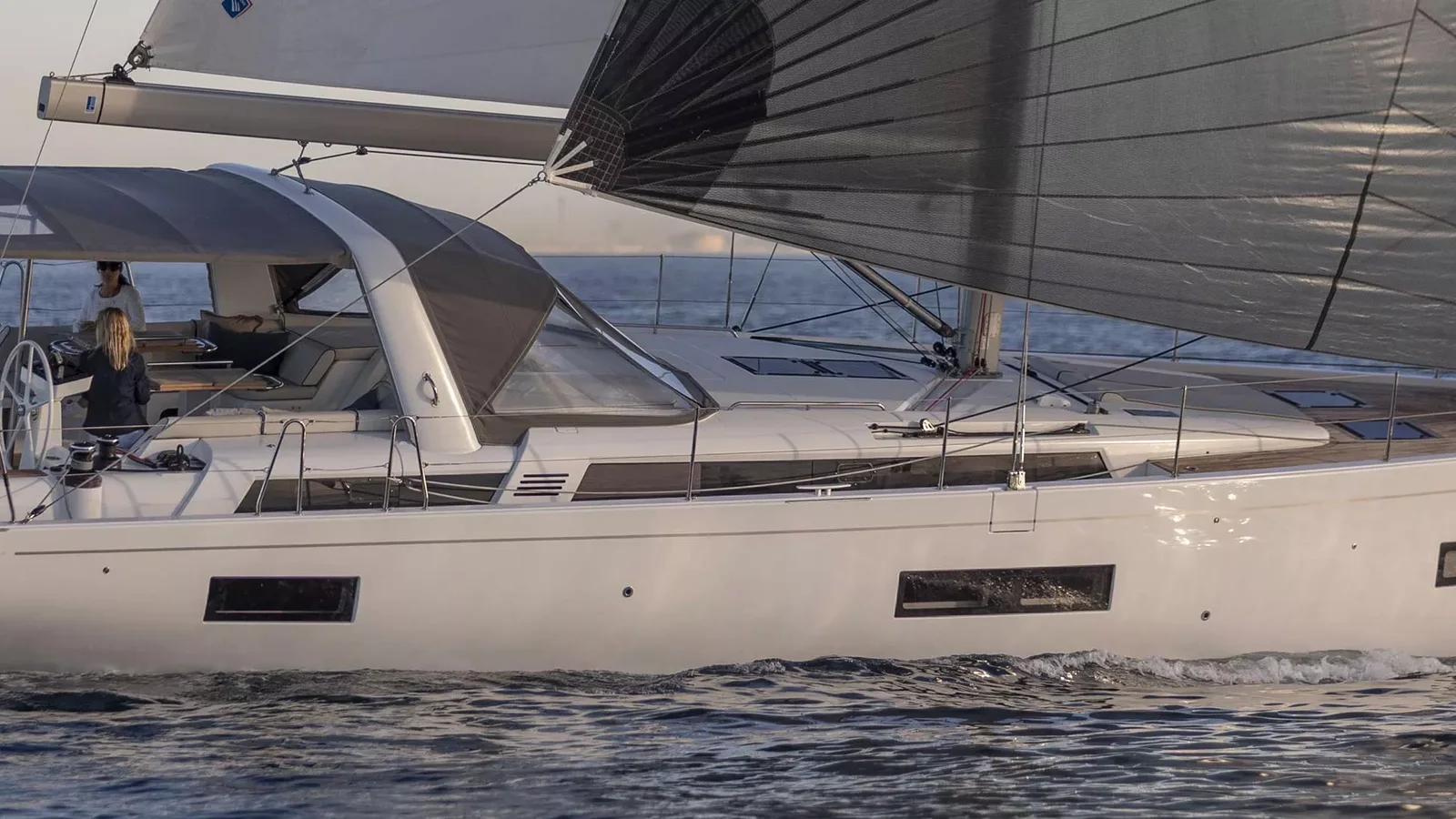 Official Beneteau Oceanis Yacht 54 image supplied by Beneteau.
