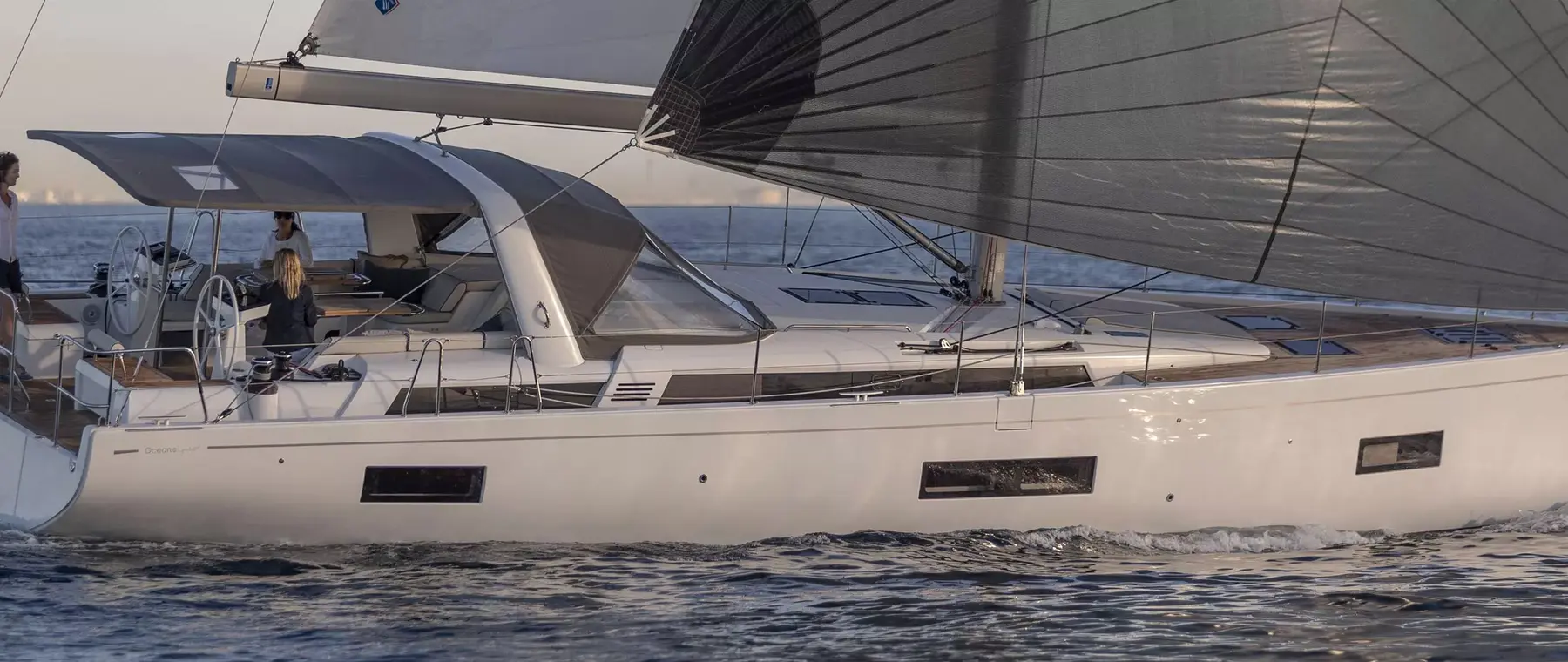 Official Beneteau Oceanis Yacht 54 image supplied by Beneteau.