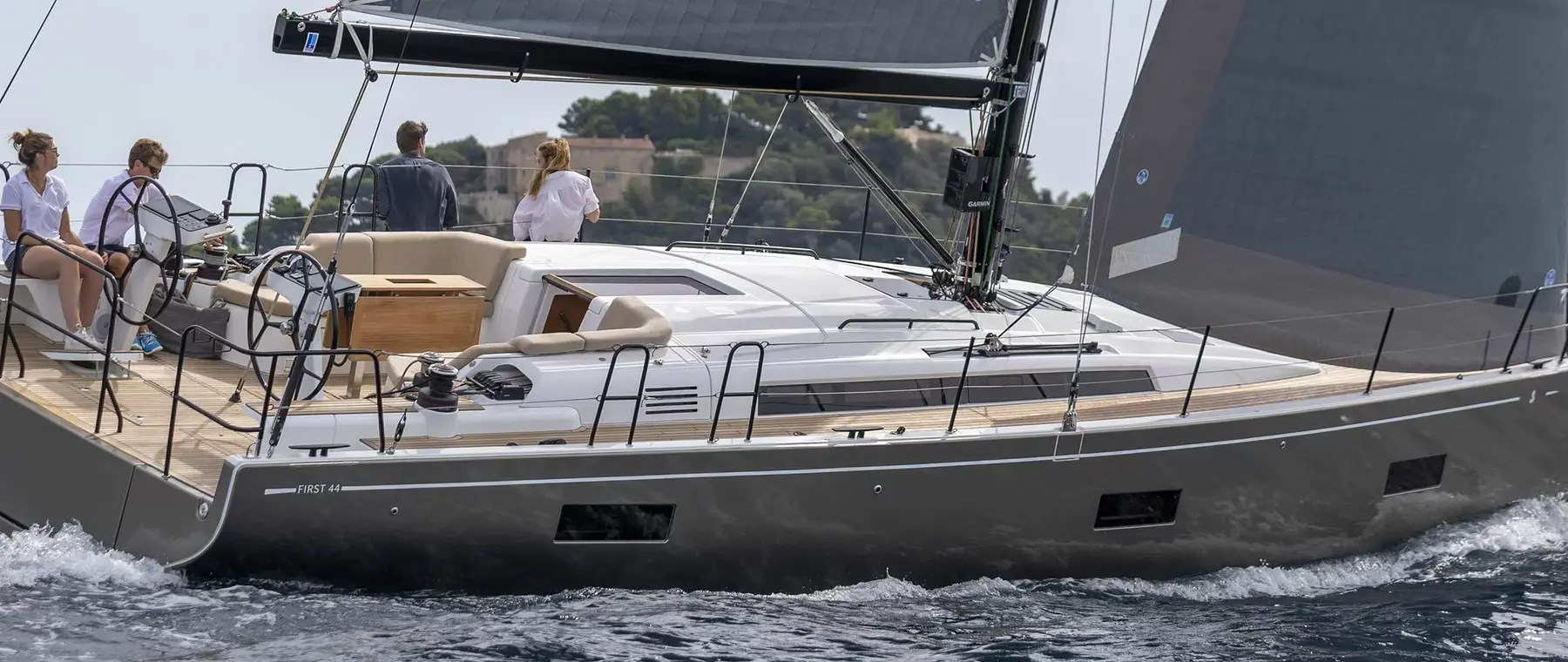 Official Beneteau First 44 image supplied by Beneteau.