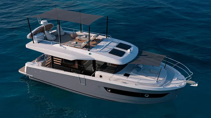 Official Beneteau Swift Trawler 43 Sedan image supplied by Beneteau.