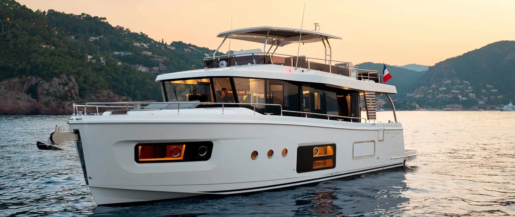 Official Beneteau Swift Trawler 54 image supplied by Beneteau.