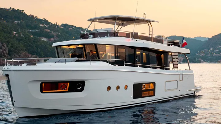 Official Beneteau Swift Trawler 54 image supplied by Beneteau.