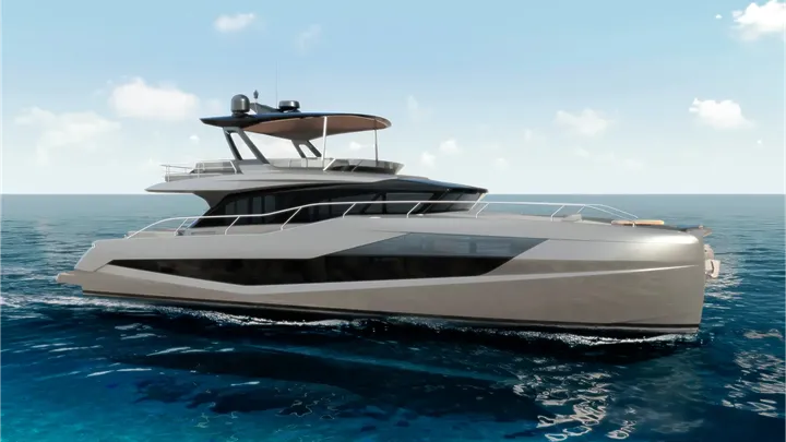 Official Austin Parker UNICA 58 image supplied by Austin Parker Yachts.