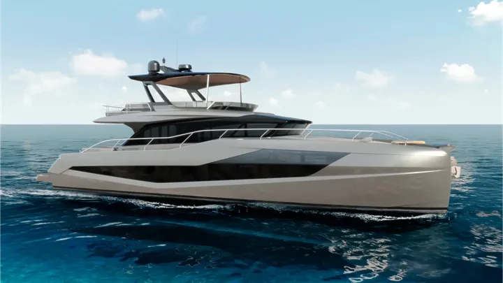 Official Austin Parker UNICA 58 image supplied by Austin Parker Yachts.