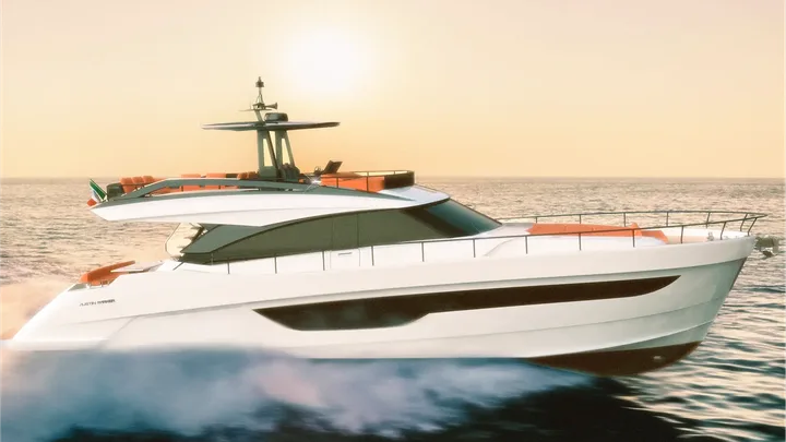 Official Austin Parker AP 68 image supplied by Austin Parker Yachts.