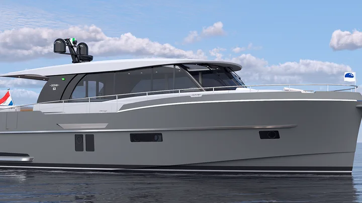 Official Boarncruiser 53 Ocean Coupe image supplied by Boarnstream Yachting.