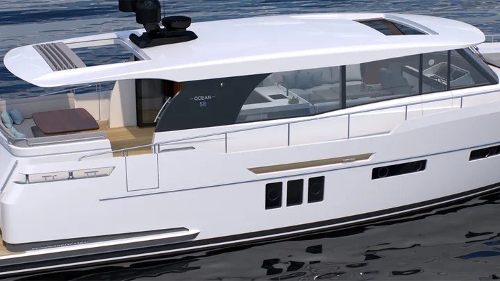 Official Boarncruiser 58 Ocean Coupe image supplied by Boarnstream Yachting.