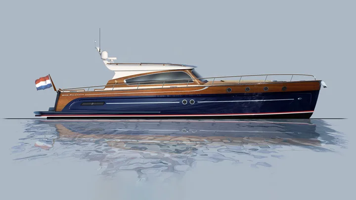 Official Breedendam MTB Fivezero Wheelhouse image supplied by Breedendam Yachts.