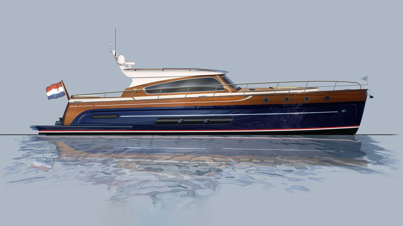 Official Breedendam MTB Sixzero Wheelhouse image supplied by Breedendam Yachts.