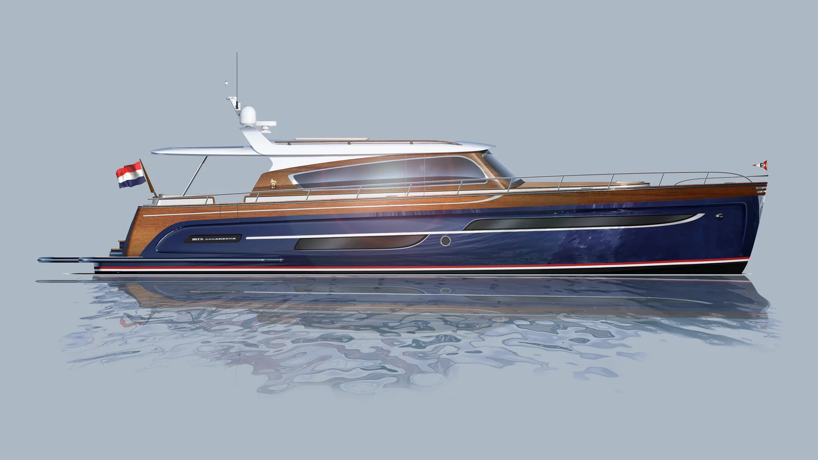 Official Breedendam MTB Sevenzero Wheelhouse image supplied by Breedendam Yachts.