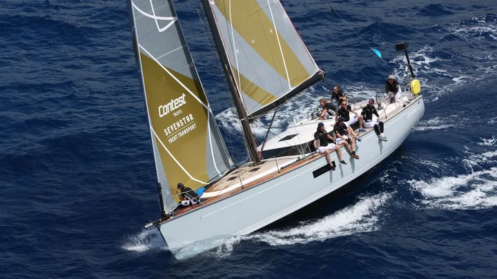 Official Contest 42CS image supplied by Contest Yachts.