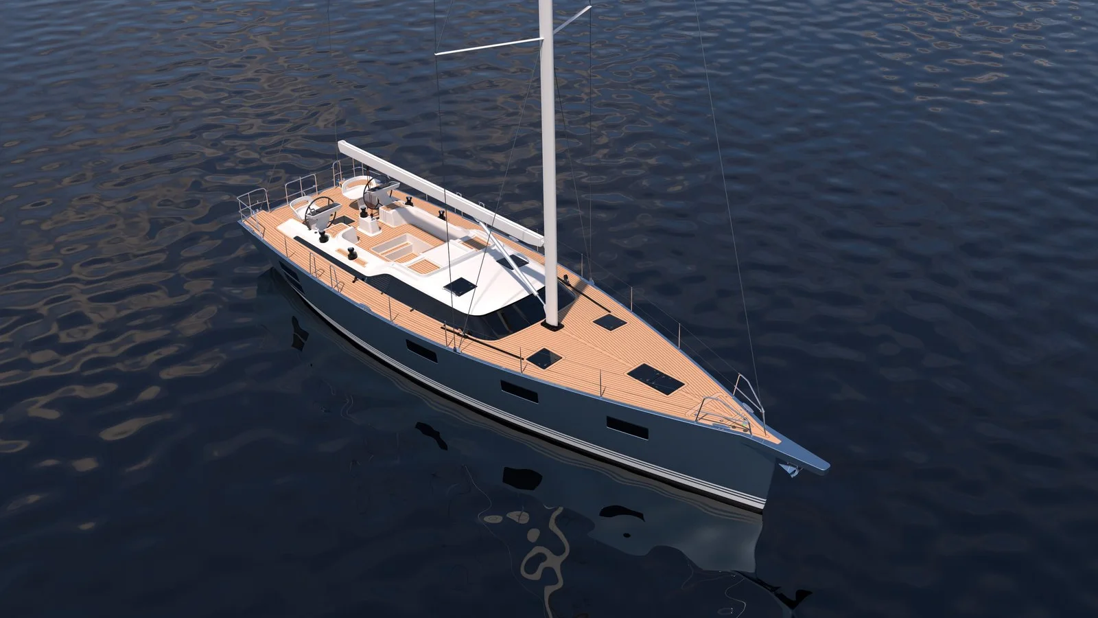 Official Contest 56CS image supplied by Contest Yachts.