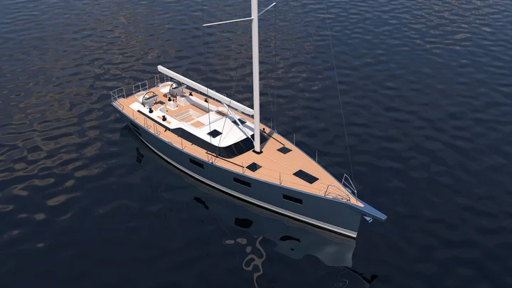 Official Contest 56CS image supplied by Contest Yachts.