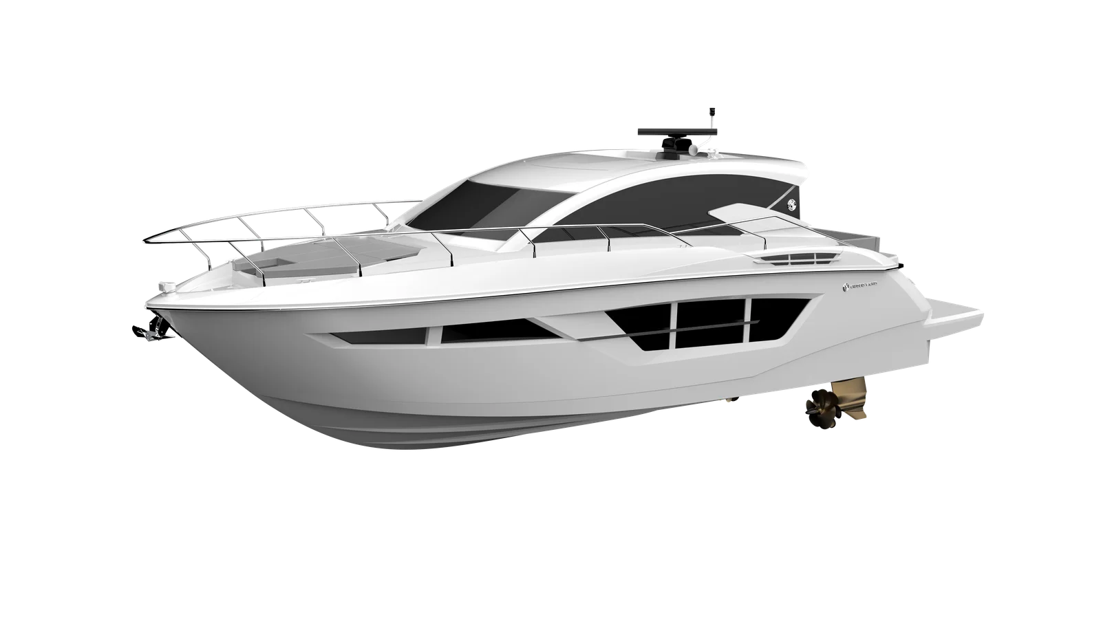 Official Cruisers Yachts 46 Cantius image supplied by Cruisers Yachts.