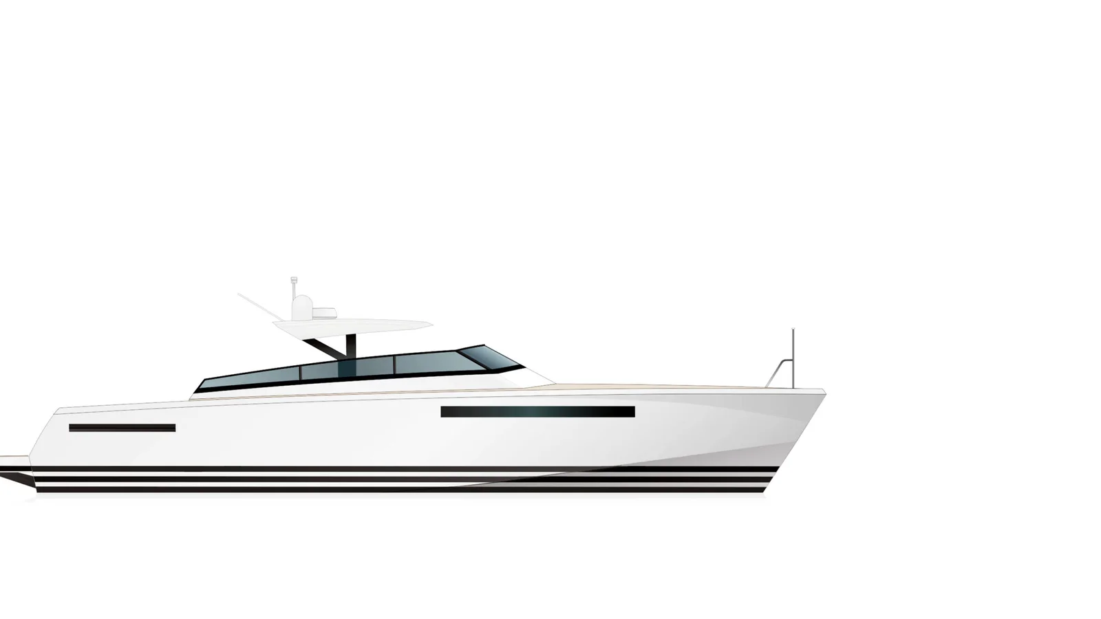 Official Delta 60 Open image supplied by Delta Powerboats.
