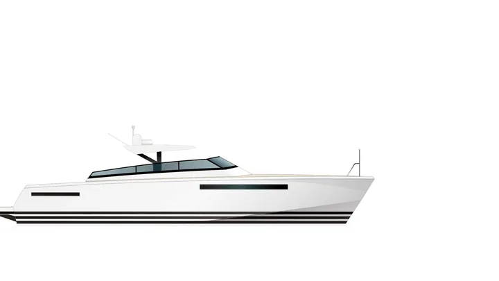 Official Delta 60 Open image supplied by Delta Powerboats.