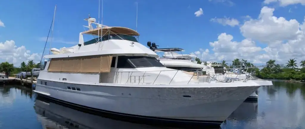Official listing image — Hatteras 70 1991