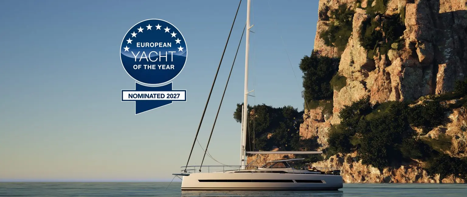 Official AMEL 50.2 European Yacht of the Year nomination image
