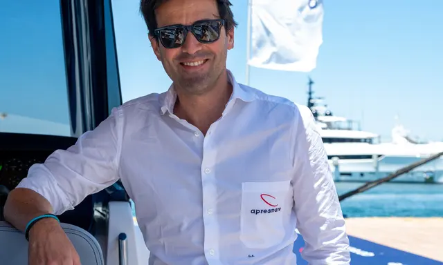 Apreamare Gozzo 42 Makes Italian Debut at Genoa With 12.8m Walkaround Layout