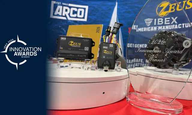 ARCO Zeus Omega Wins IBEX 2026 Award for Distributed Alternator Control