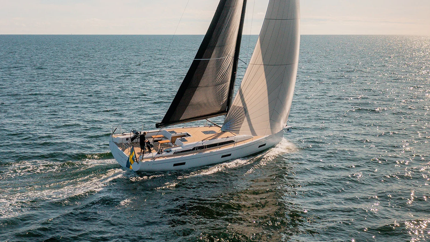 Official Arcona 50 model image from Arcona Yachts.
