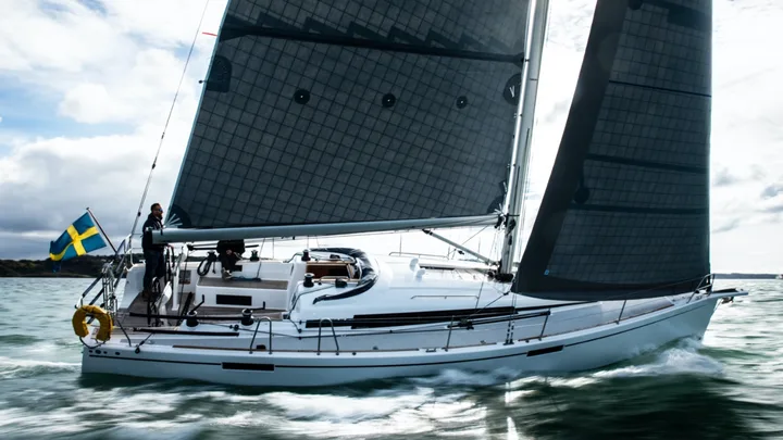 Official Arcona 415 model image from Arcona Yachts.