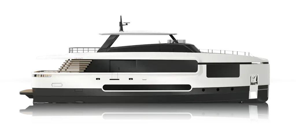 Official source image — 21.7m Azimut Seadeck 7 Wins Miami Innovation Award for Hybrid Design