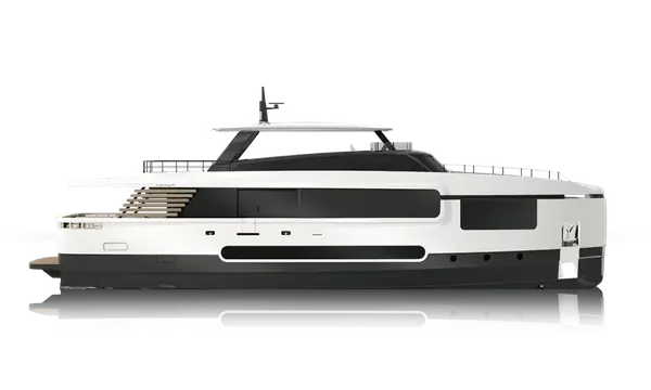 21.7m Azimut Seadeck 7 Wins Miami Innovation Award for Hybrid Design