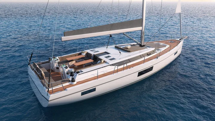 Official BAVARIA C57 model image from Bavaria Yachts.