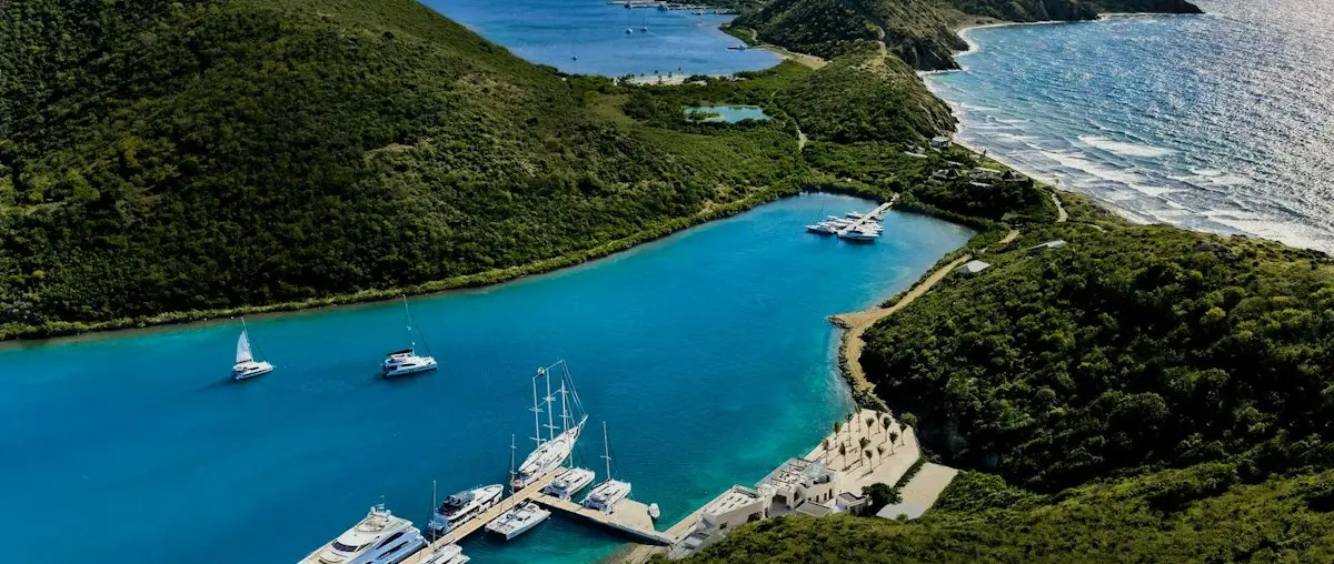 Official Marina Port Vell image of Biras Marina on Virgin Gorda in the British Virgin Islands.