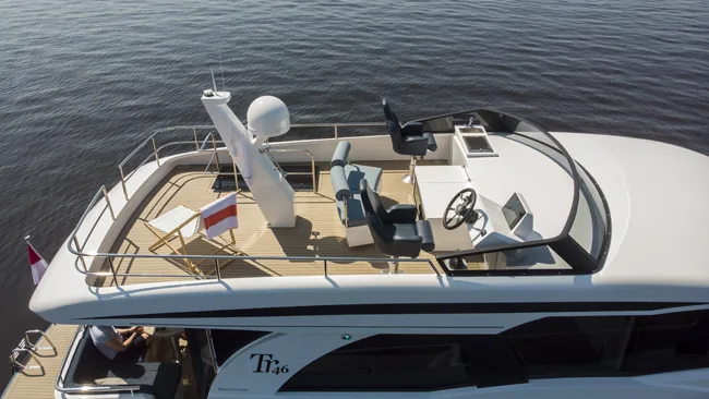 Official Boarncruiser 43 Traveller model image from Boarnstream Yachting.
