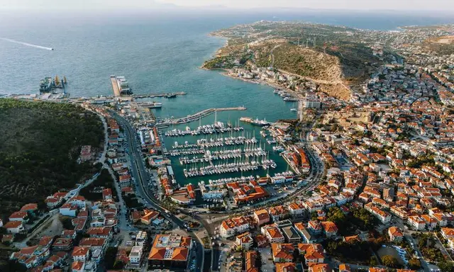 Çeşme Marina Links Turkish and Greek Riviera Cruising Routes