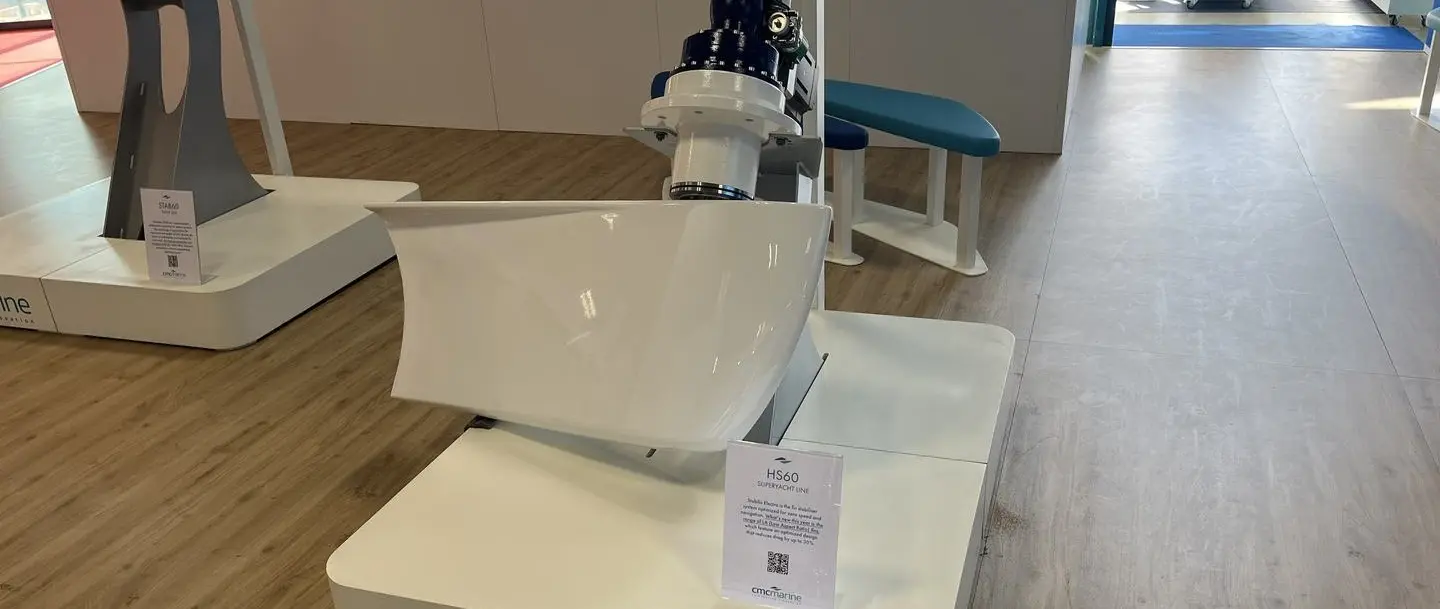 CMC Marine Unveils New Stabilisation and Manoeuvring Technology at Genoa — source image