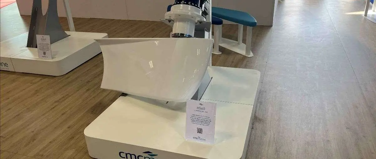 CMC Marine Stabilis Electra LA fin — supplied CMC Marine image