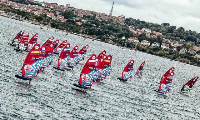 Weymouth iQFOiL Worlds Draw 186 Athletes from 41 Nations