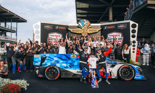 BMW M Hybrid V8 Takes First WRT IMSA Win at Indianapolis