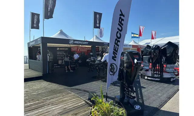Barrus Shows Mercury and Yanmar Marine Equipment at Southampton